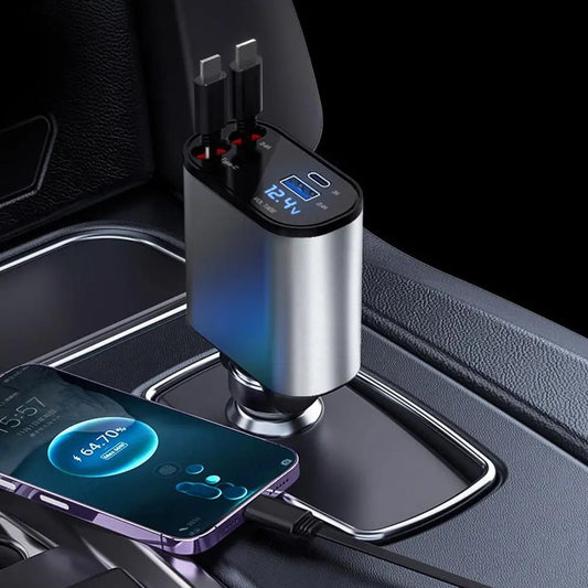 Retractable car charger®